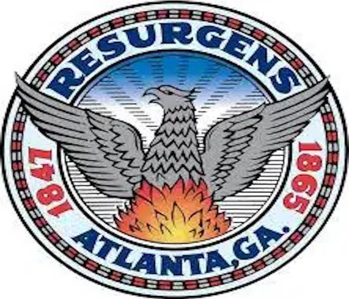The City of Atlanta Logo displays its eagle with its wings open.